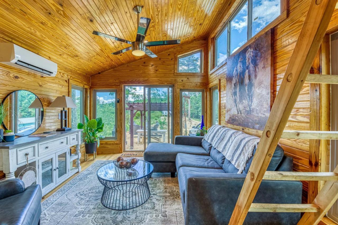 The Gemini-A Dreamy, Waterfront Tiny Cabin Rogersville Buitenkant foto