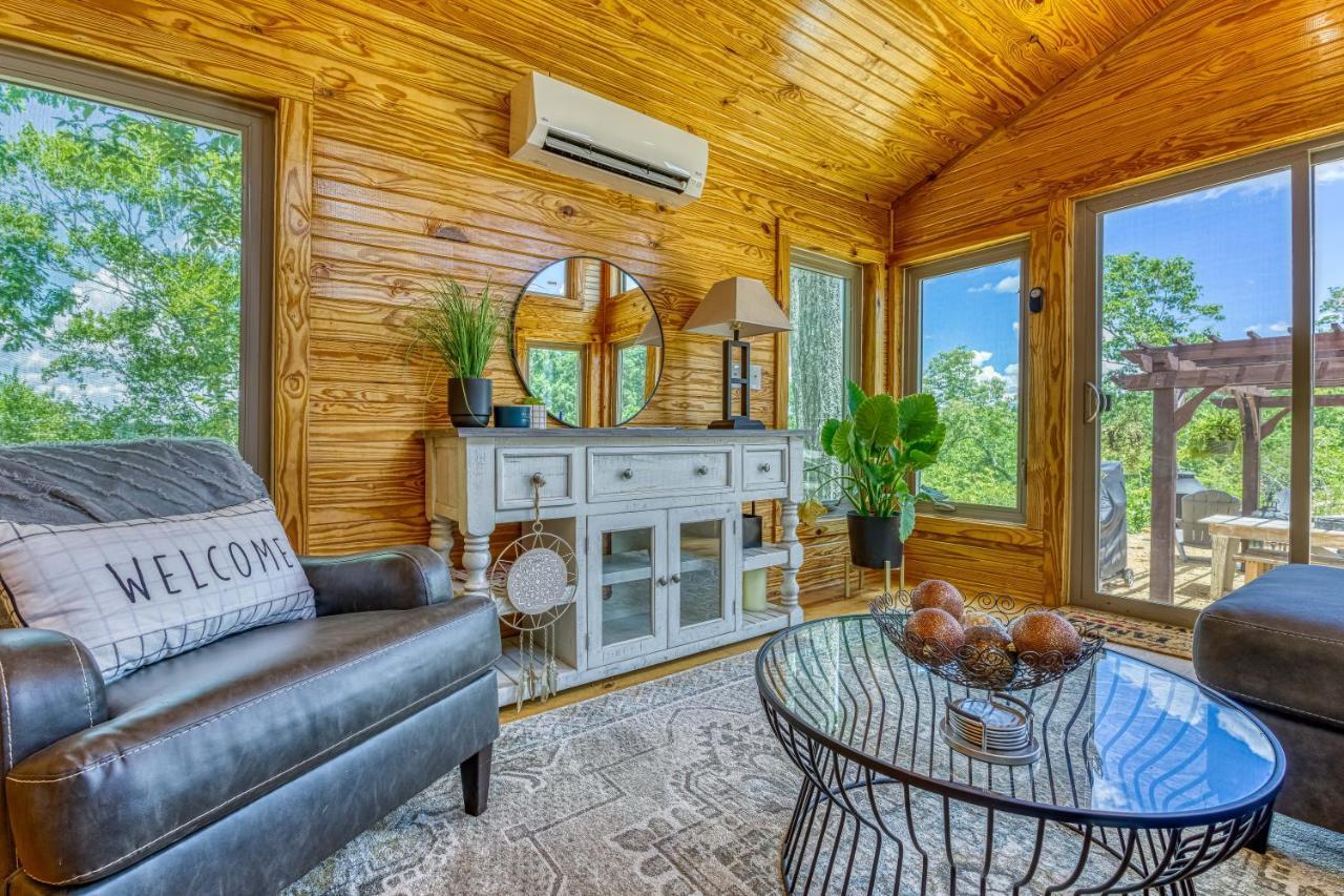 The Gemini-A Dreamy, Waterfront Tiny Cabin Rogersville Buitenkant foto