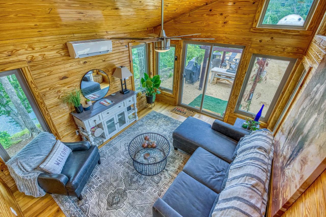The Gemini-A Dreamy, Waterfront Tiny Cabin Rogersville Buitenkant foto