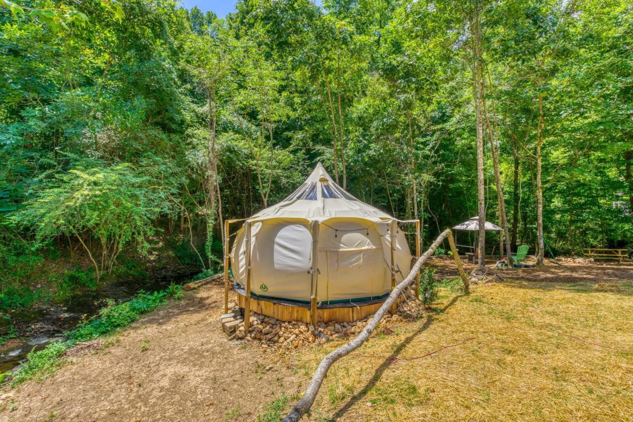 The Gemini-A Dreamy, Waterfront Tiny Cabin Rogersville Buitenkant foto