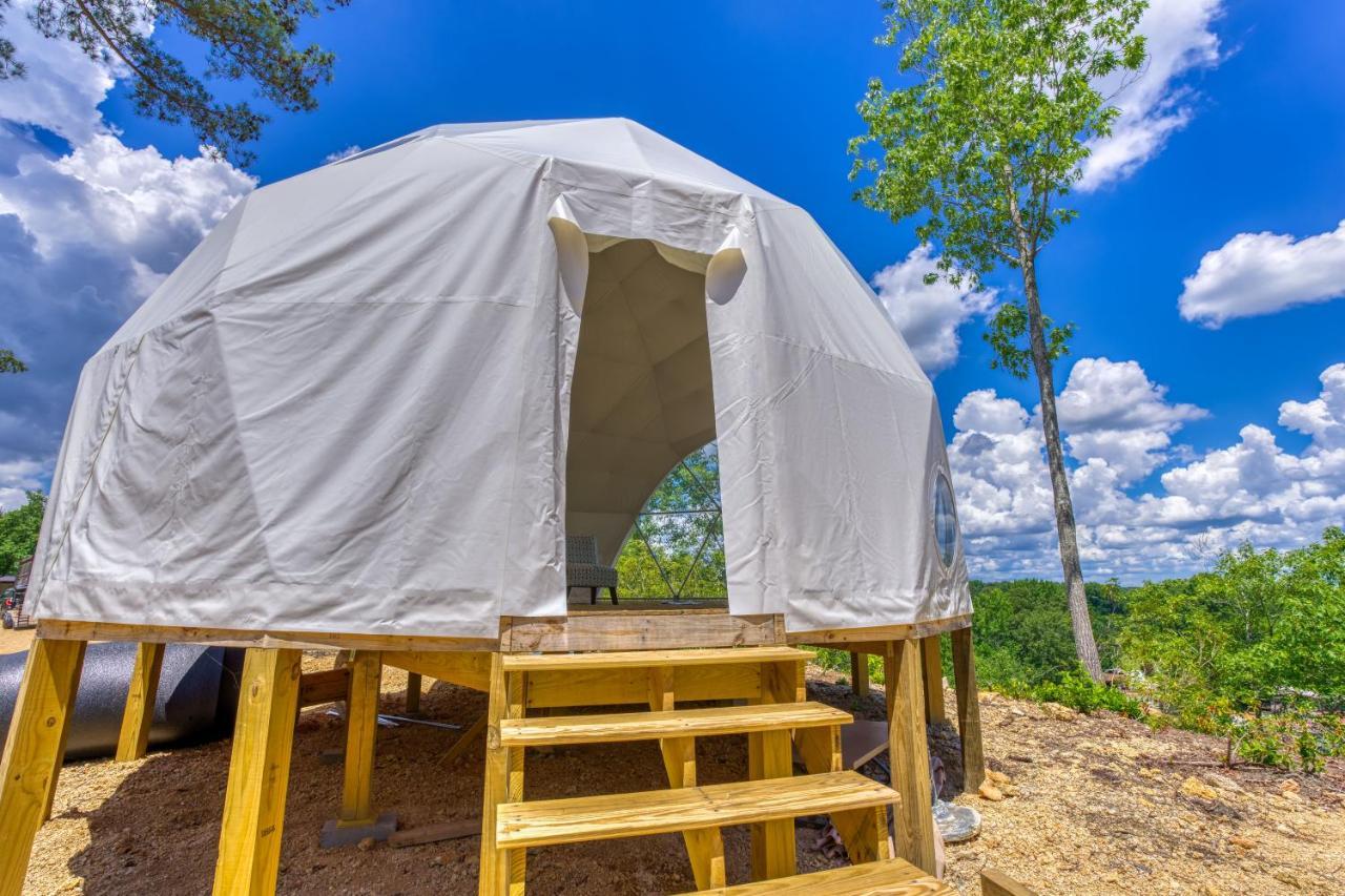 The Gemini-A Dreamy, Waterfront Tiny Cabin Rogersville Buitenkant foto