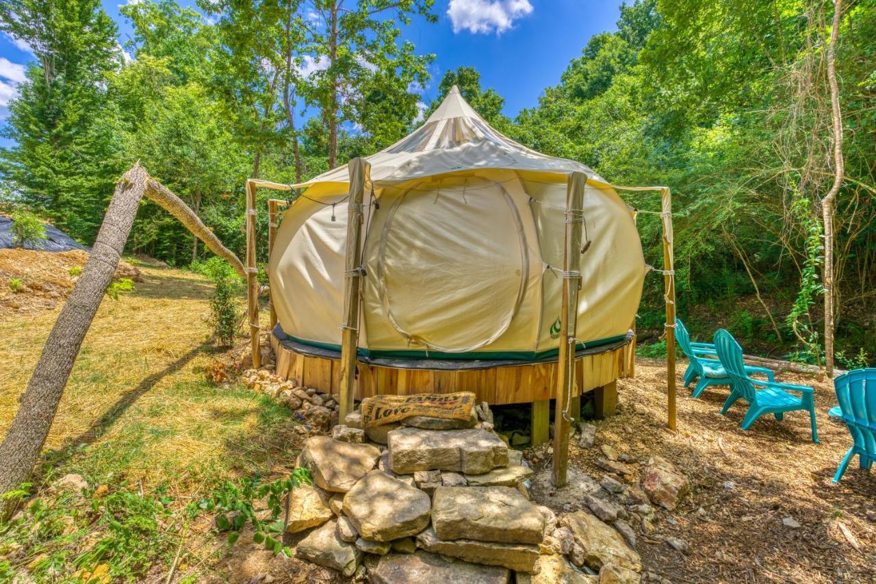 The Gemini-A Dreamy, Waterfront Tiny Cabin Rogersville Buitenkant foto