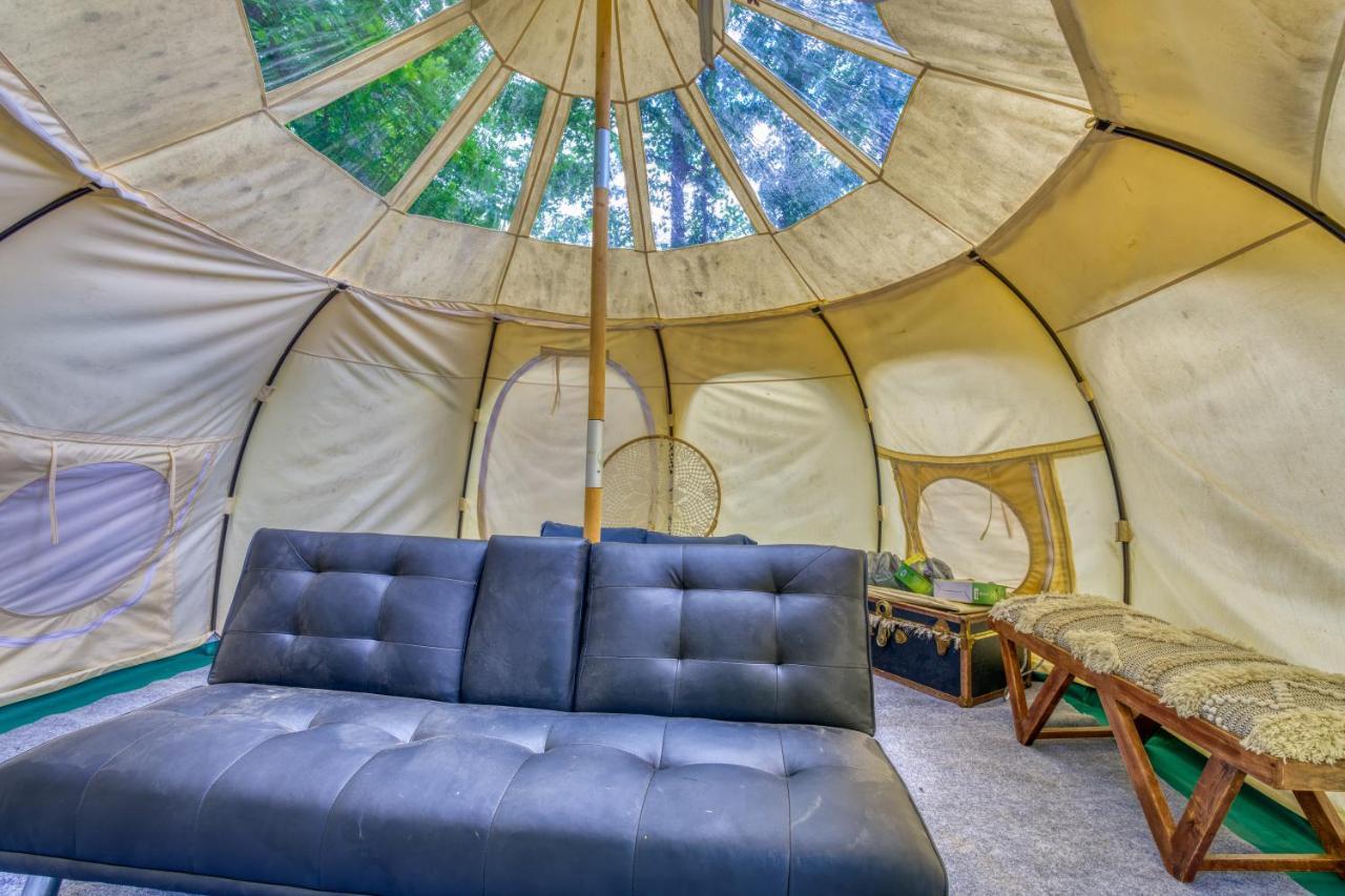 The Gemini-A Dreamy, Waterfront Tiny Cabin Rogersville Buitenkant foto